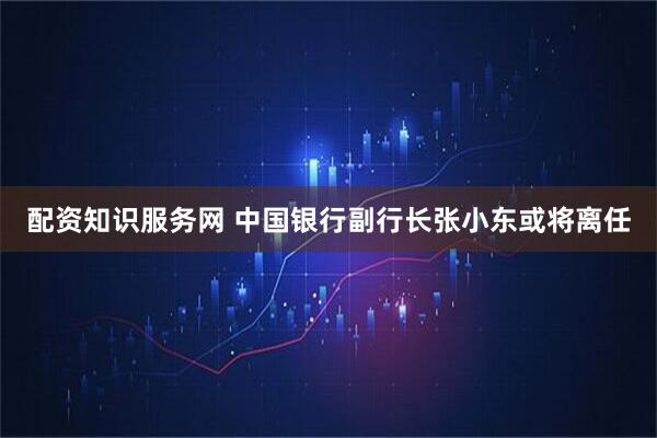 配资知识服务网 中国银行副行长张小东或将离任